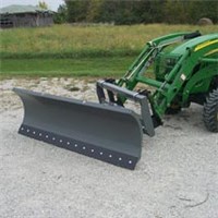 Snow Blades for Compact Tractor Loaders by Worksaver