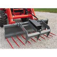 Manure Forks for Tractor Loaders by Worksaver