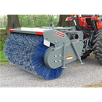 Rotary Brooms for 3-Point Hitches by Worksaver - Snow Removal