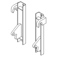 Adapter Brackets by Worksaver for Loader Brands Q-T